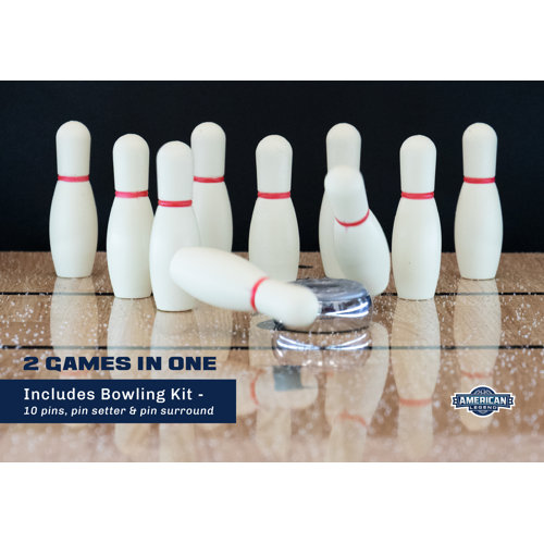 American Legend Stonebridge 9' Led Shuffleboard Table W/ Bowling & Reviews Wayfair